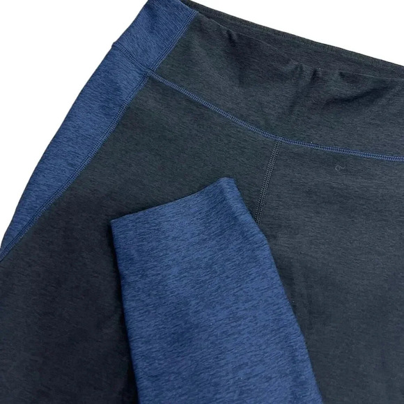 Outdoor Voices Blue Black Two Tone Tech Sweat Leggings S - Picture 4 of 5